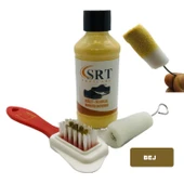 SRTfootcare Süet Nubuk Ayakkabı Bakım Boyası 110 Gr ve 4 Yönlü Temizleme Fırçası - 3
