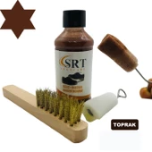 SRTfootcare Süet Nubuk Ayakkabı Bakım Boyası 110 Gr ve Süet Temizleme Tel Fırça - 12