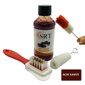 SRTfootcare Süet Nubuk Ayakkabı Bakım Boyası 110 Gr ve 4 Yönlü Temizleme Fırçası - 2