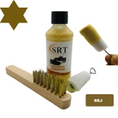 SRTfootcare Süet Nubuk Ayakkabı Bakım Boyası 110 Gr ve Süet Temizleme Tel Fırça - 1
