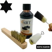 SRTfootcare Süet Nubuk Ayakkabı Bakım Boyası 110 Gr ve Süet Temizleme Tel Fırça - 8