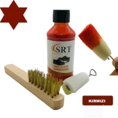 SRTfootcare Süet Nubuk Ayakkabı Bakım Boyası 110 Gr ve Süet Temizleme Tel Fırça - 7