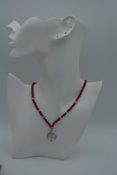 STONEAGE Jade Doğal Taşlı  Hayat Ağacı Bayan Kolye thumbnail 5