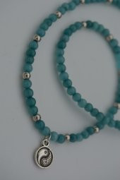 STONEAGE Ceyt Taşlı YinYang Kolye Doğal Taş thumbnail 2