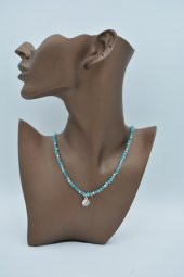 STONEAGE Ceyt Taşlı YinYang Kolye Doğal Taş thumbnail 4