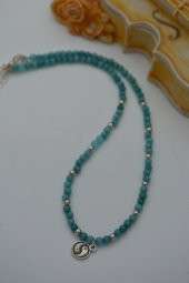 STONEAGE Ceyt Taşlı YinYang Kolye Doğal Taş thumbnail 6