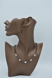 STONEAGE Labradorit ve İnci Taşlı Bayan Kolye thumbnail 2