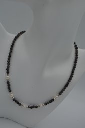 STONEAGE Labradorit ve İnci Taşlı Bayan Kolye thumbnail 7