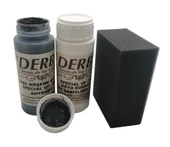 Derby Deri Döşeme Boyası + Sabitleme Cilası + Siyah Sünger - 8