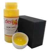 Derby Mont, Direksiyon, Koltuk, Deri Eşya Boyası 100ml ve Siyah Sünger - 1