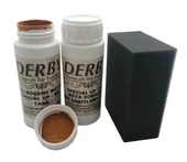 Derby Deri Döşeme Boyası + Sabitleme Cilası + Siyah Sünger - 7