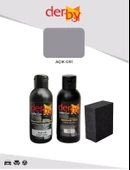 Derby Deri Döşeme Boyası + Sabitleme Cilası + Siyah Sünger - 11