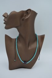 STONEAGE JEWELLERY Lapis Lazuli ve Turkuaz Doğal Taşlı Kolye thumbnail 3