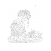 Sayılarla Boyama Tablo Seti (Kitap Okuyan Güzel Kız) thumbnail 3