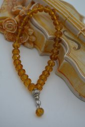 STONEAGE JEWELLERY Mini Tesbih Tespih Çek Kristali - 1