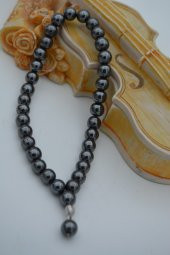 STONEAGE JEWELLERY Mini Tespih Tesbih Hematit Doğal Taşlı - 1