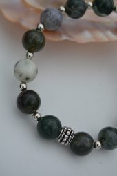 STONEAGE JEWELLERY Hint Akiği Unisex Doğal Taşlı Bileklik - 1