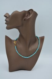 STONEAGE FİRUZE TAŞLI BİLEKLİK VEYA KISA KOLYE thumbnail 3