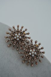 STONEAGE Güneş Party Bayan Küpe Özel Tasarım thumbnail 1