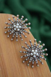 STONEAGE Güneş Party Bayan Küpe Özel Tasarım thumbnail 2