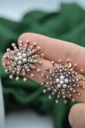 STONEAGE Güneş Party Bayan Küpe Özel Tasarım thumbnail 7