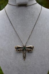 STONEAGE Yusufçuk Hem Kolye Hem Bayan Broş thumbnail 1