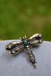 STONEAGE Yusufçuk Hem Kolye Hem Bayan Broş thumbnail 2