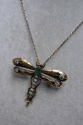 STONEAGE Yusufçuk Hem Kolye Hem Bayan Broş thumbnail 3