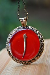 STONEAGE JEWELLERY Elif Figürlü Bayan Otantik Kolye thumbnail 1