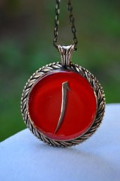 STONEAGE JEWELLERY Elif Figürlü Bayan Otantik Kolye thumbnail 2