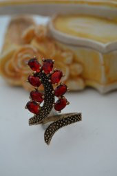 STONEAGE YAKUT SALKIM YÜZÜK - 1