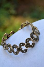 STONEAGE Kadın Otantik Bileklik Zirkon Taşlı thumbnail 2