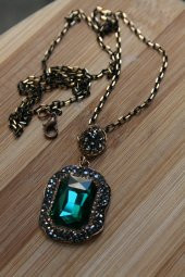 STONEAGE JEWELLERY Kristal Taşlı El Yapımı Kolye - 4