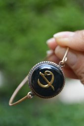 STONEAGE JEWELLERY Elif Figürlü ve Vav Bileklik thumbnail 5