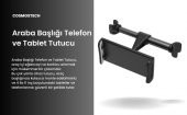 Cosmostech Araç Içi Koltuk Arkası 360° Ayarlanabilir° Tablet Telefon Tutucu Stand - 5