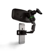 Cosmostech Araç Dikiz Aynası Telefon Tutucu Standı 360° Derece Ayarlanabilir, Masaüstü, Koltuk Arkası Telefon Tutacağı Car Holder - 2