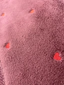 Hobby Lubow Love Fuşya Kırmızı Nakışlı 50x90 6'lı Havlu Seti - 3