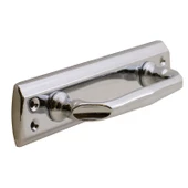 Elif Sürgülü Kapı Çekme Kolu Tutma Kulpu Kulbu Çelik Dış Kapı Tutamağı Kol Krom 17,5 Cm thumbnail 1