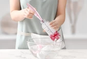 BabyJem Süngerli Biberon Fırçası 776 Pembe - 2