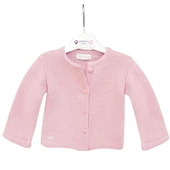 Andywawa AC24333 Basic Bebe Ceket Pink - 1
