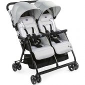 Chicco Ohlala Twin İkiz Bebek Arabası Silver - 1
