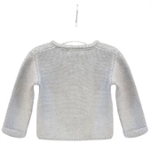 Andywawa AC24333 Basic Bebe Ceket Grey Melange - 2