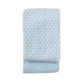 Bibaby Biorganic Klasik Puanlı Külotlu Çorap 68438 Mavi - 2