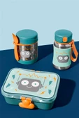 Skip Hop Zoo Paslanmaz Çelik Termos 325 ml Robot - 4