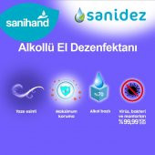 SANİDEZ Sanihand 100 ml Alkollü El ve Cilt Dezenfektanı Sprey - 12