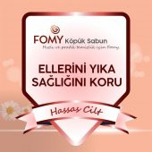FOMY Hassas Cilt Köpük Sabun El Yüz Vücut 300 ml 4 ADET - 2
