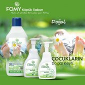 FOMY Doğal Köpük Sabun El Yüz Vücut Seti 1800+300 ml - 5