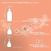 FOMY Hassas Cilt Köpük Sabun El Yüz Vücut Seti 1800+300 ml - 7