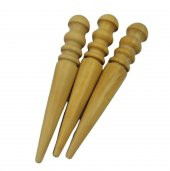 Deri Kenarı Perdahlama Ahşap Şimşir Ağacı 1 Adet Deri El Aleti - 2