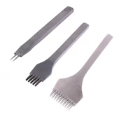 SRTfootcare Fransız Tarzı Çapraz Çatal Deri Zımbası - 2